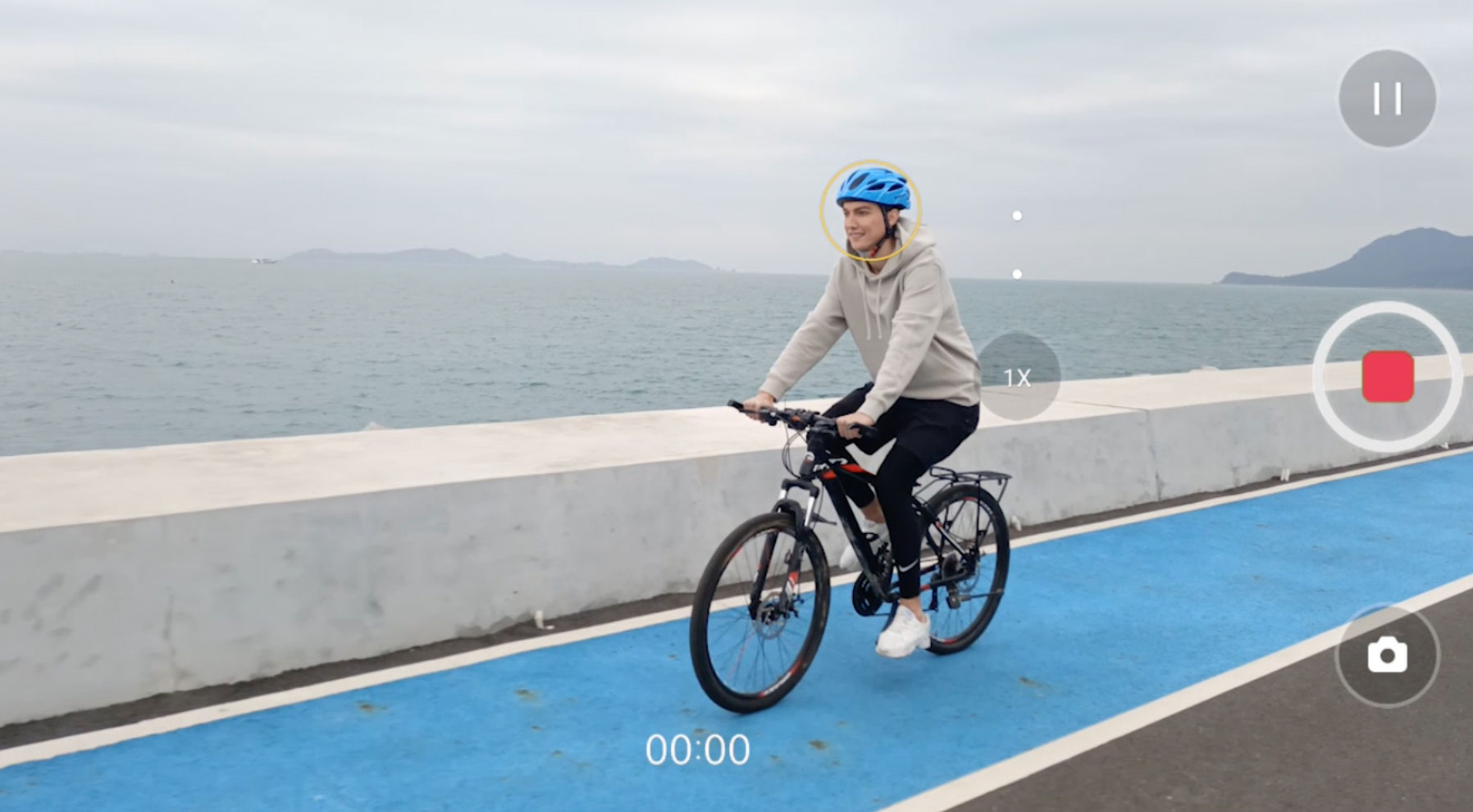 OPPO Reno5 Z Focus Lock